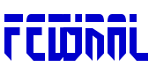 Fedyral font