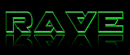 RAVE logo. Free logo maker.