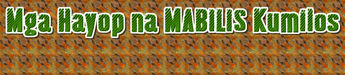 Mga Hayop na MABILIS Kumilos logo. Free logo maker.