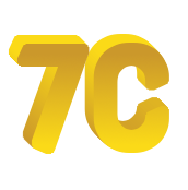 7C logo. Free logo maker.