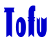 Tofu font