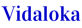 Vidaloka font