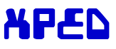 XPED font